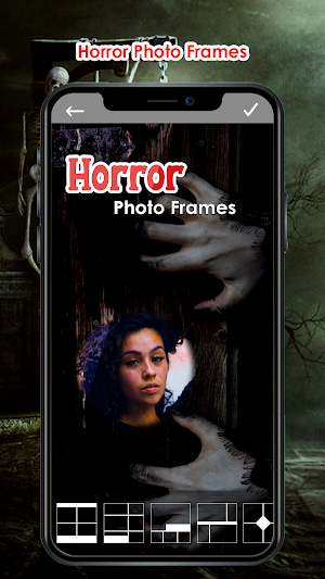 Horror Halloween Ghost Frames Screenshot 1