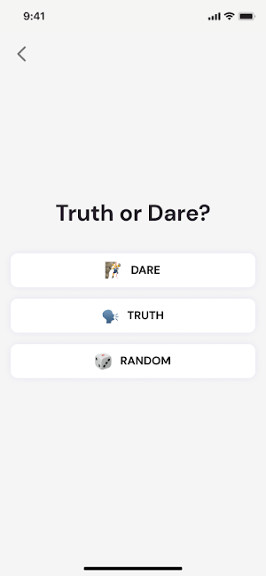 Truth or Dare Screenshot 1