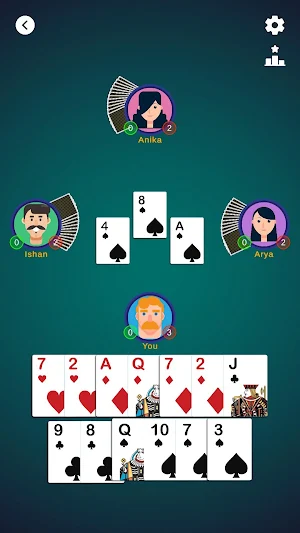 CallBreak Offline Card Game Screenshot 2