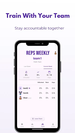 Reps Weekly Screenshot 3