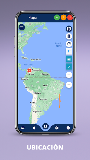 Colombia Satelital Tracker Screenshot 0