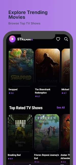StreamX - Movies & TV shows Screenshot 3