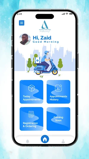 AIMS Rider App Screenshot 2