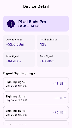 BLE Finder Screenshot 3