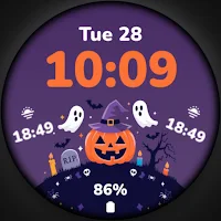 LUNA4: Halloween Watch Face