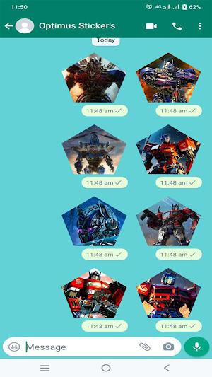 WAStickers - Optimus Stickers Screenshot 3