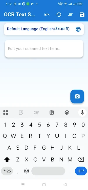OCR Text Scanner Image to Text Screenshot 0