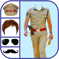 Men Police Suit - Photo Editor