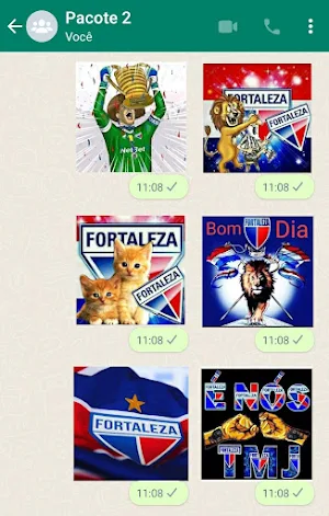 Figurinhas do Fortaleza | Stickers do Leão do PICI Screenshot 1