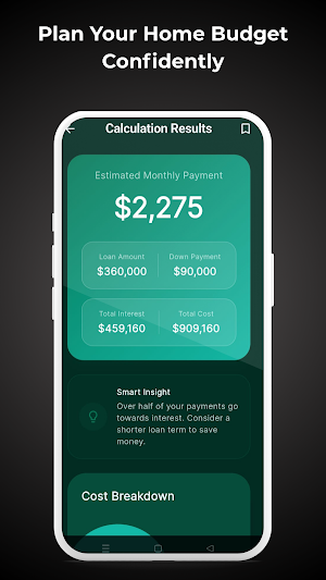 Mortgage Calculator Screenshot 1
