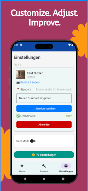 MyInverter Screenshot 2