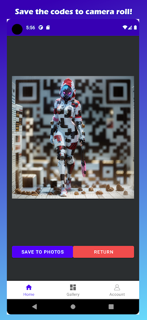 CQR: AI Art QR Code Generator Screenshot 1