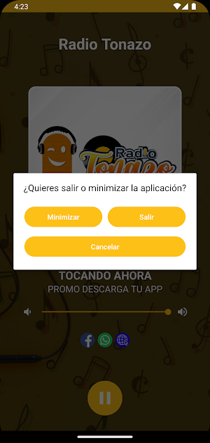Radio Tonazo Screenshot 1
