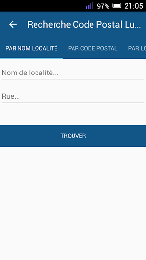 Luxembourg PostCode Screenshot 0