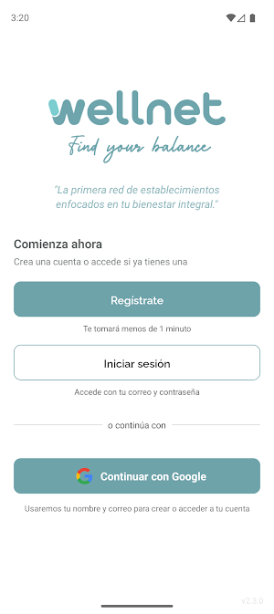 Wellnet Screenshot 0