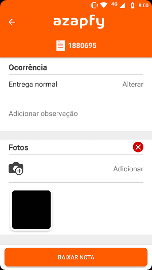 AZAPFY v2 - Comprovação de ent Screenshot 2