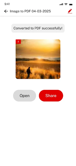 Image to PDF Converter Screenshot 1
