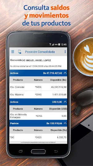 Mercantil Banco Screenshot 3