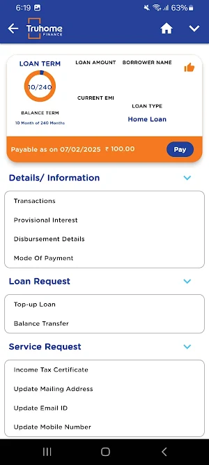 Truhome Finance Screenshot 2