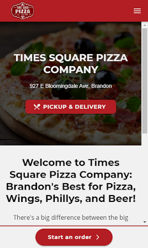 Time Square Pizza Company Screenshot 0