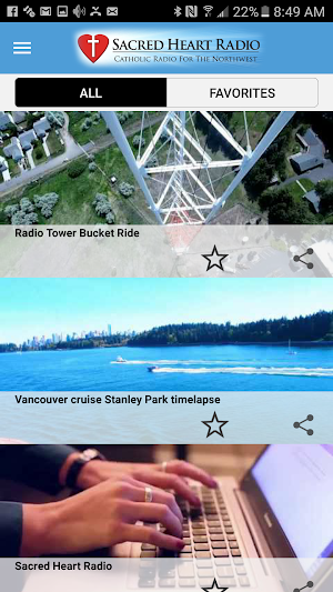 Sacred Heart Radio Screenshot 3
