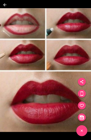 Red Makeup Looks Screenshot 3