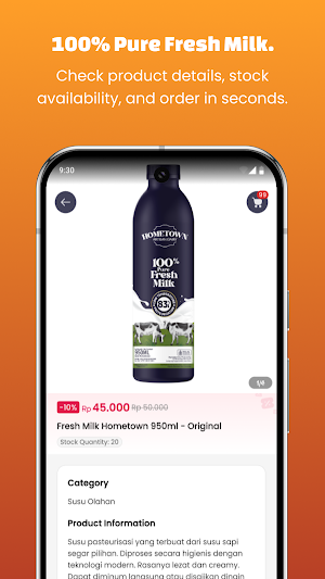 Freshly: Dairy Delivery Screenshot 2