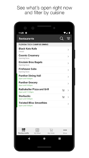 Florida Tech Campus Dining Screenshot 0