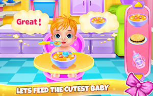 Mommy and Little Baby Relaxing Day Screenshot 1