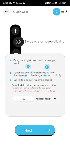 Auto Clicker, Taping Assistant Screenshot 1