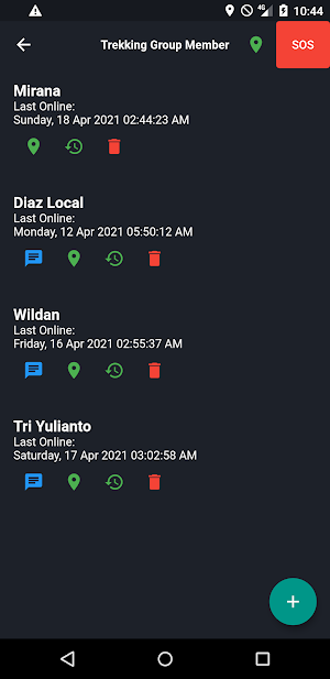 Rinjani Routrack Screenshot 1