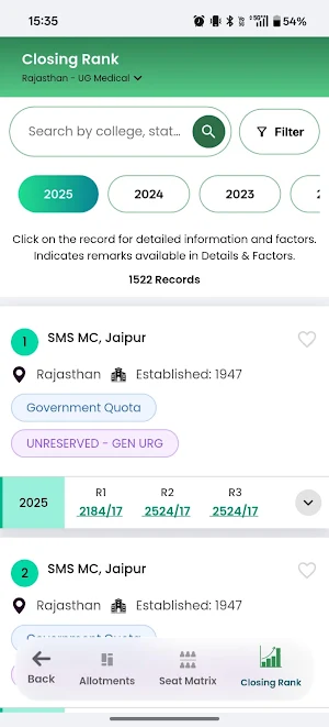 Visuti Career-NEET Counselling Screenshot 2