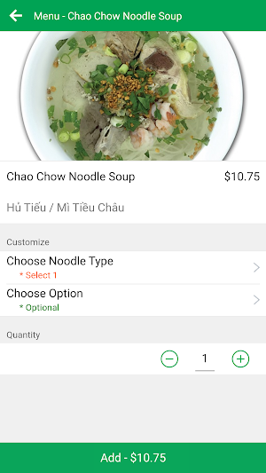Trieu Chau Restaurant Screenshot 3