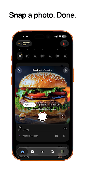 Nutix - Calorie Counter Screenshot 2