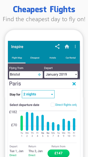 All Flight Tickets Comparison Search - Inspire screenshot 7