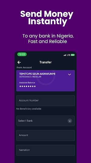 Dash mobile banking Screenshot 1