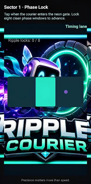 Ripple Courier: Phase Sync Screenshot 1