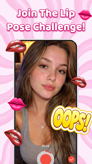 Lip Pose: Funny Face Filter Screenshot 0