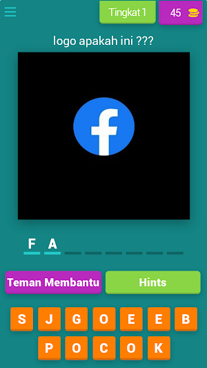 tebak gambar logo social media Screenshot 0