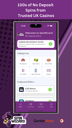 No Deposit Spins - Spin Wizard Screenshot 0