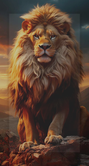 King Lion Wallpaper HD Screenshot 3
