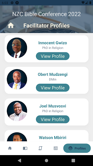 Bible Conference(March 2022) Screenshot 0