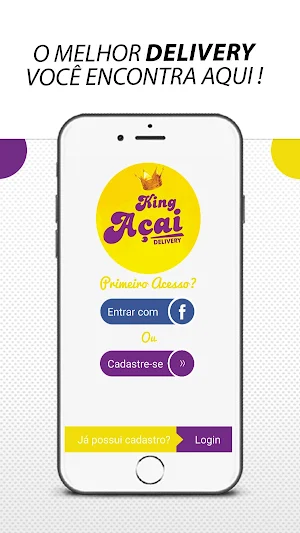 King Açaí Delivery Screenshot 0