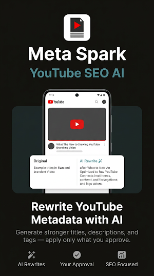 Meta Spark: YouTube SEO AI Screenshot 0