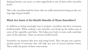 Smoothie Recipes for Optimum Screenshot 1