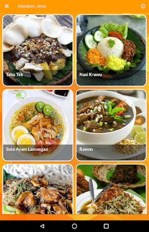 Resep Masakan Jawa Screenshot 1