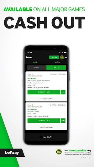 Betway NJ: Sportsbook & Casino Screenshot 1