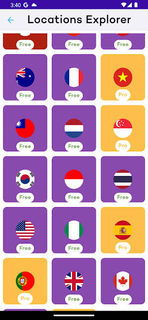 Beryl VPN: Universe Proxy Pro Screenshot 3