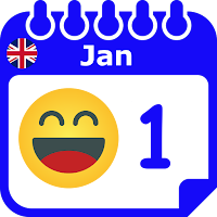 UK Emoticon Calendar