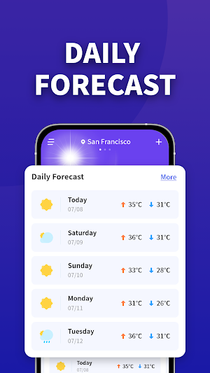 Zebra Weather Screenshot 1